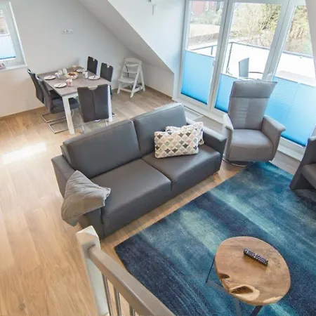 Ferienwohnung-meereswind-2-baeder-wlan-neubau Apartmán *